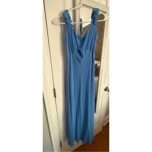 Abercrombie & Fitch Blue Midi Dress